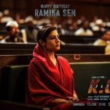Raveena Tandon as Ramika Sen from KGF2
