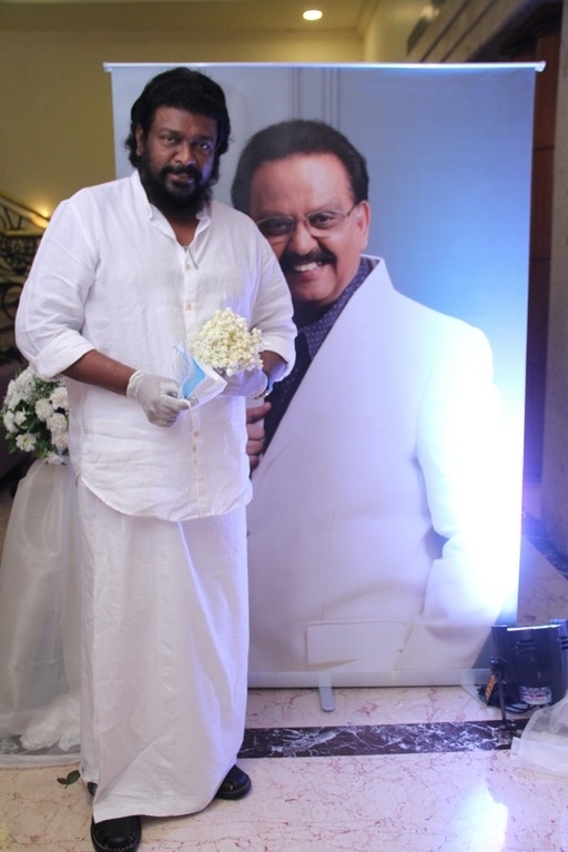 SP Balasubrahmanyam Condolence Meet - 35 / 59 photos