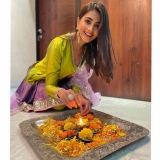 Pooja Hegde Diwali Celebration