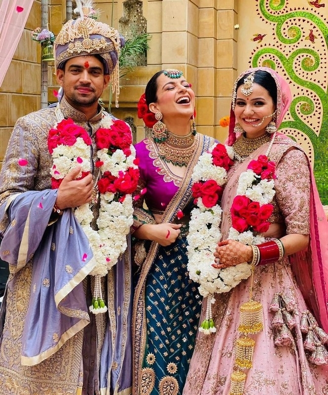 Kangana Brother Aksht Wedding Photos - 1 / 6 photos