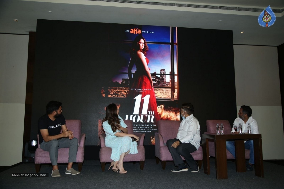 11th Hour Web Series Press Meet - 2 / 21 photos