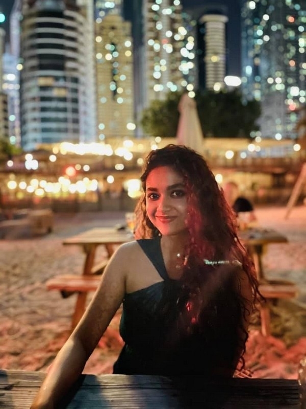 Keerthy Suresh Dubai Trip Photos - 3 / 6 photos