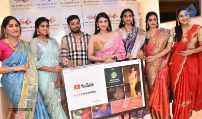 Mannara Chopra Launches Sri Krishna Silks Wedding Collection - 15 of 21