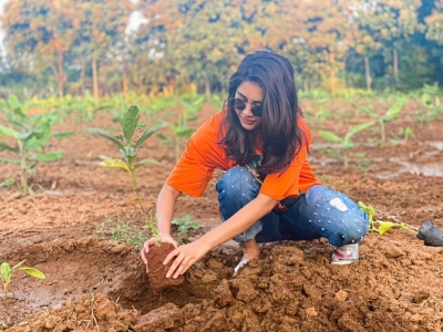 Nabha Natesh Accepted Green India Challenge - 3 of 3