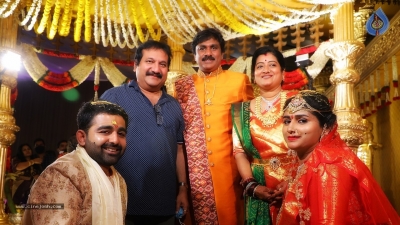 Raghu Kunche Daughter Raga Pushyami Wedding Photos - 5 of 10