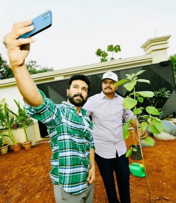 Ram Charan accepts Green India Challenge - 1 of 4