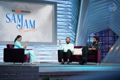 Rana Daggubati, Nag Ashwin and Samantha from the sets of SamJam - 17 of 23