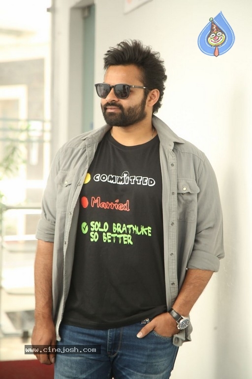 Sai Dharam Tej Interview Photos - 6 / 18 photos