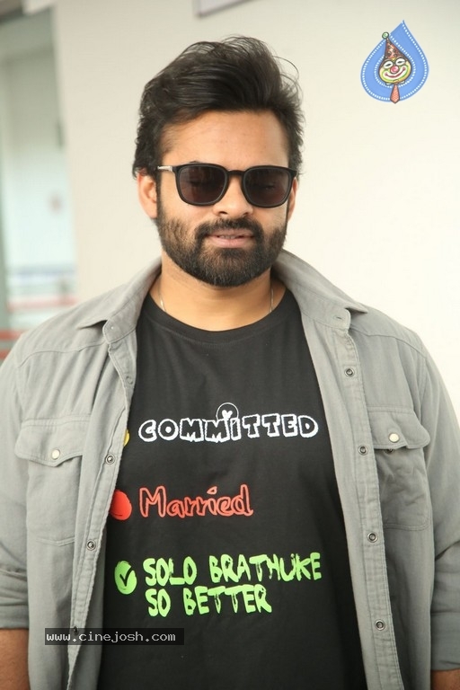 Sai Dharam Tej Interview Photos - 8 / 18 photos