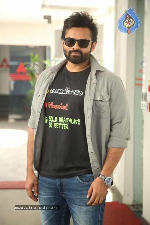 Sai Dharam Tej Interview Photos - 10 / 18 photos