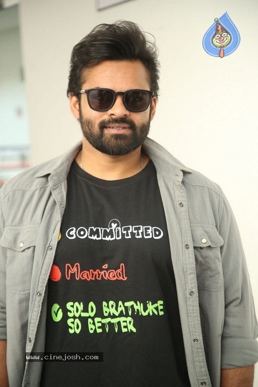 Sai Dharam Tej Interview Photos - 13 / 18 photos