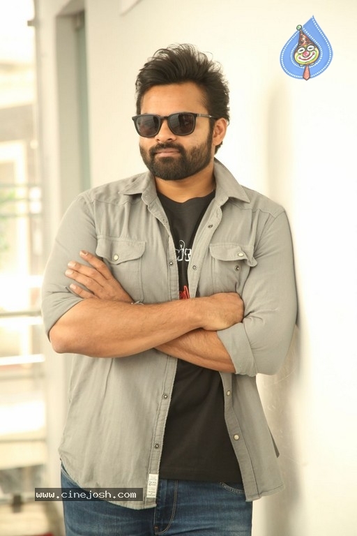 Sai Dharam Tej Interview Photos - 15 / 18 photos