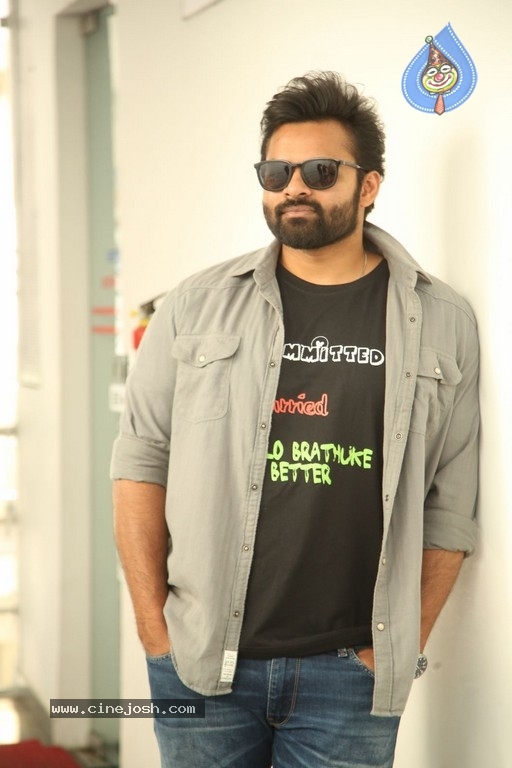 Sai Dharam Tej Interview Photos - 16 / 18 photos