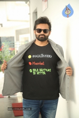 Sai Dharam Tej Interview Photos - 2 of 18
