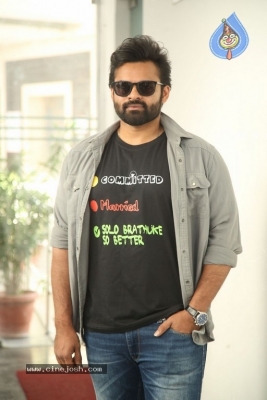 Sai Dharam Tej Interview Photos - 3 of 18