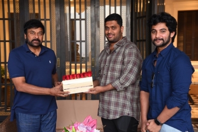 Aadi Shasi Movie Teaser Launched by Megastar  - 2 of 4