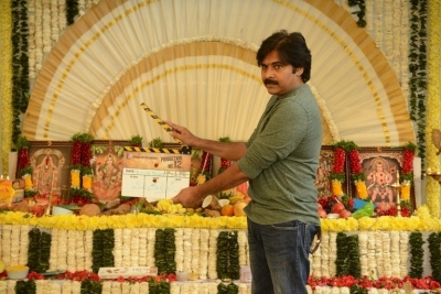 Pawan Kalyan - Rana Combo Movie Opening - 1 of 4