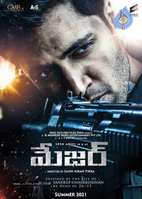 Adivi Sesh Major First Look - 3 of 4