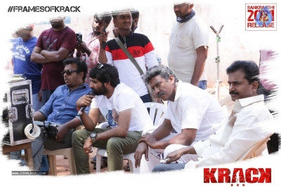 Krack Movie Working stills - 4 of 8