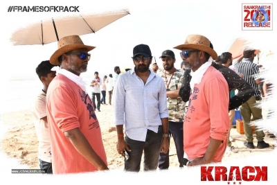 Krack Movie Working stills - 6 of 8