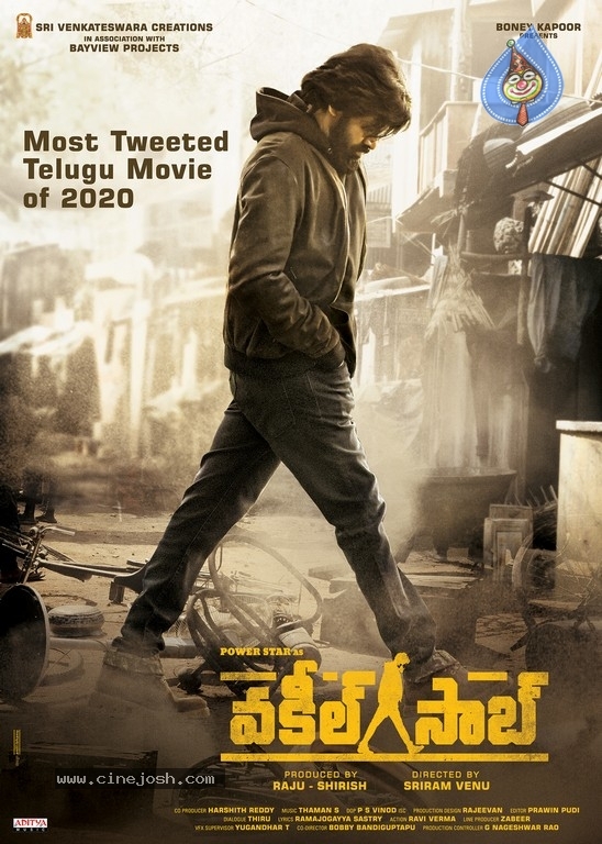 Vakeel Saab Movie Poster and Photo - 2 / 2 photos