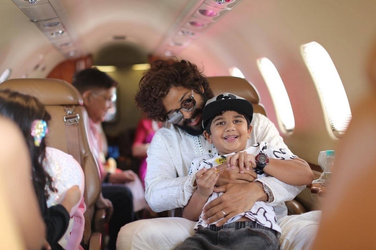 Allu Arjun Family attends Niharika wedding  - 1 / 4 photos