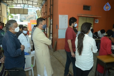 Celebrities cast their Vote GHMC Elections 02 - 6 of 57