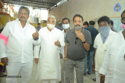 Celebrities cast their Vote GHMC Elections 02 - 16 of 57