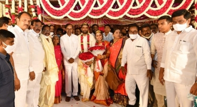 MLC Goreti Venkanna Daughter Wedding Photos - 4 of 4