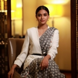 Keerthy Suresh Saree Look