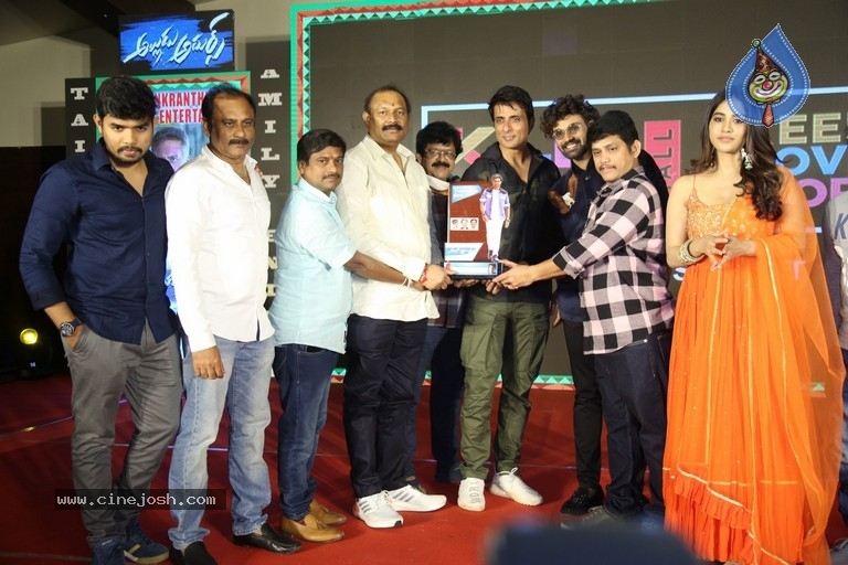 Alludu Adhurs Movie Success Meet - 16 / 42 photos