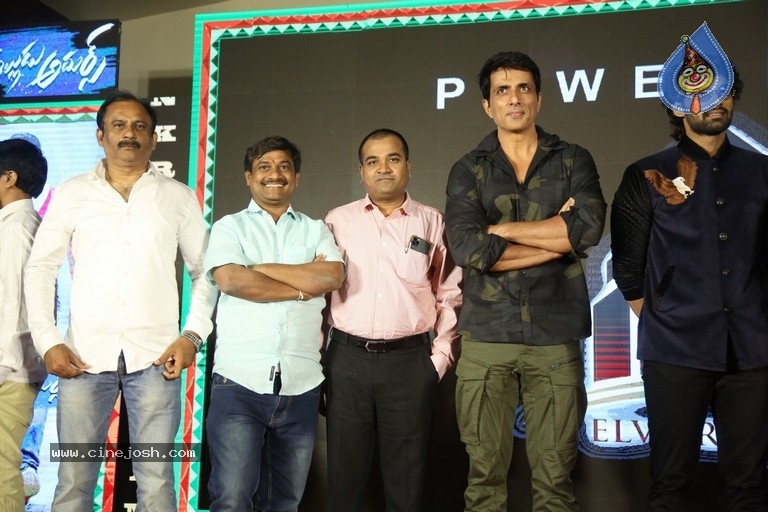 Alludu Adhurs Movie Success Meet - 25 / 42 photos