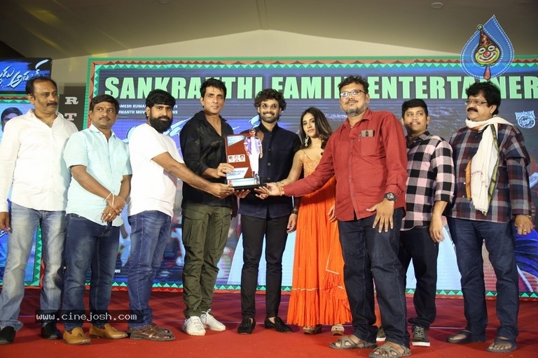 Alludu Adhurs Movie Success Meet - 38 / 42 photos