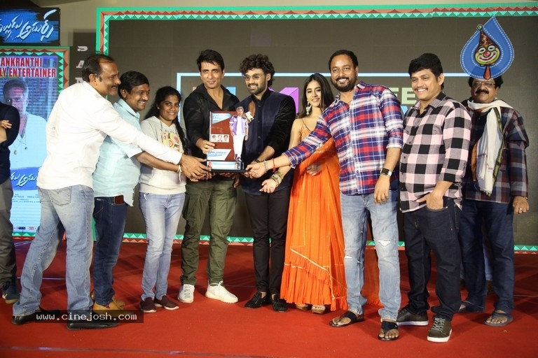 Alludu Adhurs Movie Success Meet - 39 / 42 photos