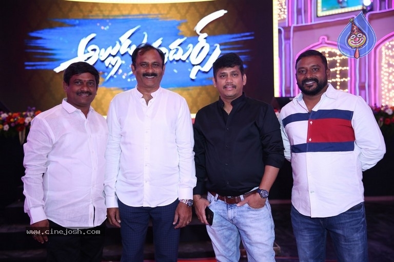 Alludu Adhurs Pre Release Event - 16 / 30 photos