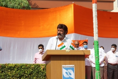 Balakrishna Celebrating Republic Day - 1 of 4