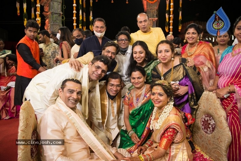 Celebrities at Sunitha Wedding - 1 / 18 photos