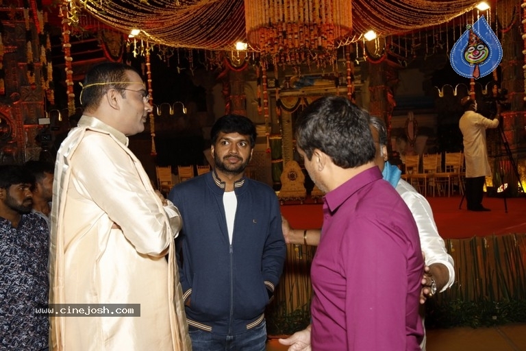 Celebrities at Sunitha Wedding - 10 / 18 photos