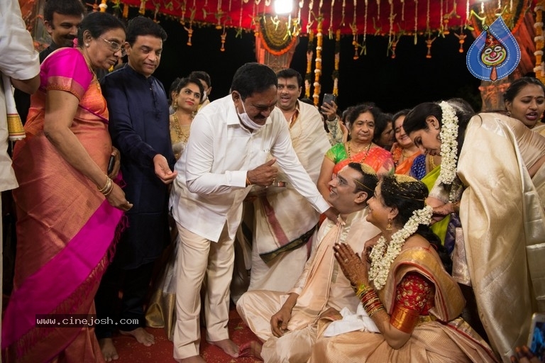 Celebrities at Sunitha Wedding - 11 / 18 photos