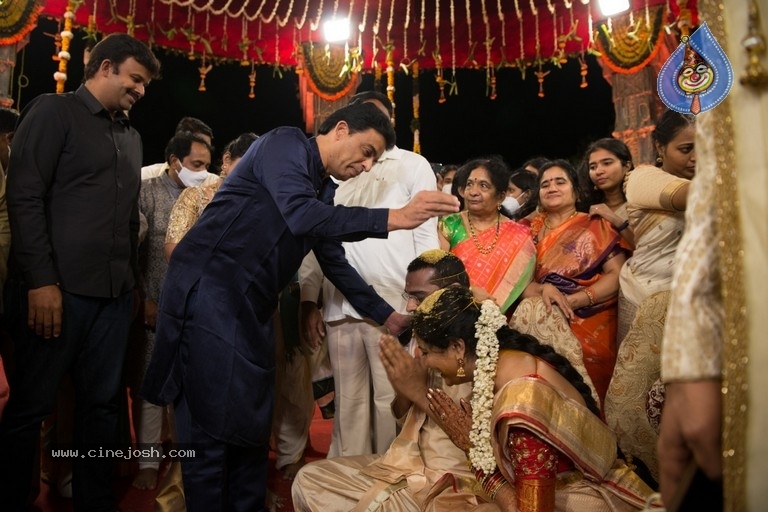 Celebrities at Sunitha Wedding - 12 / 18 photos