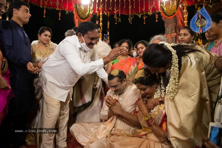 Celebrities at Sunitha Wedding - 15 / 18 photos