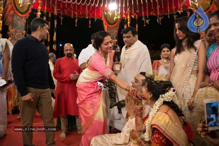Celebrities at Sunitha Wedding - 18 / 18 photos