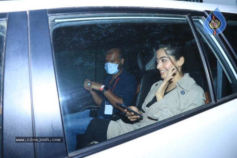 Rashmika Snapped at Film City - 3 / 6 photos