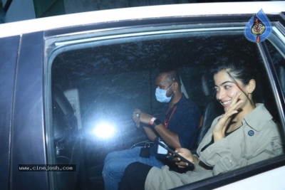 Rashmika Snapped at Film City - 6 of 6