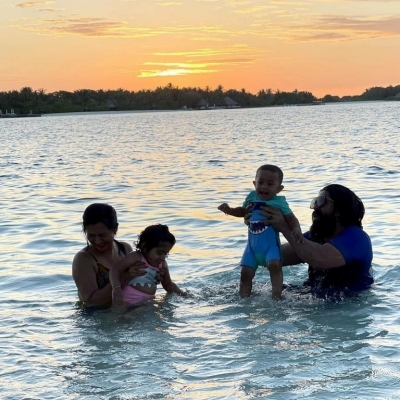 Yash Family at Maldives - 4 of 4