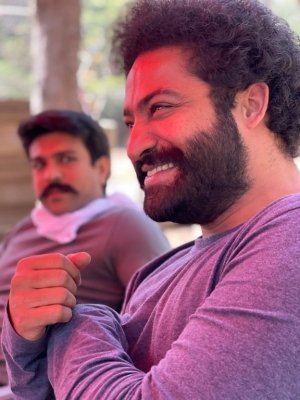 Bheem and Ramaraju in RRR Movie - 1 of 2