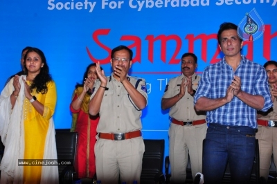 Sonu Sood At Cyberabad Traffic Police Event - 8 of 21