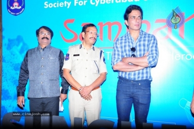 Sonu Sood At Cyberabad Traffic Police Event - 11 of 21