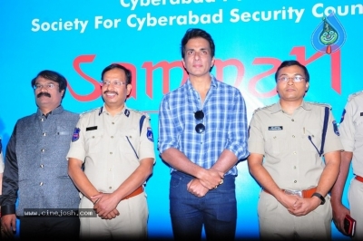 Sonu Sood At Cyberabad Traffic Police Event - 17 of 21