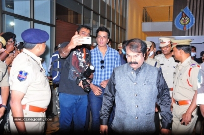 Sonu Sood At Cyberabad Traffic Police Event - 18 of 21